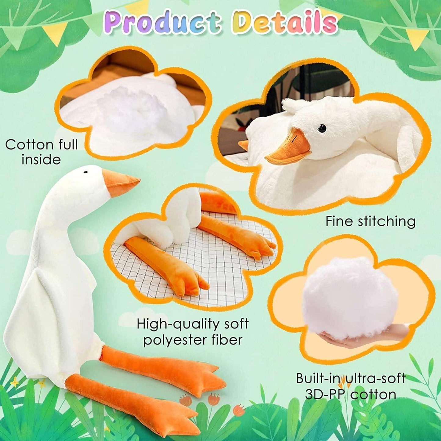 Bennie the Comfy Companion: Goose Plushie